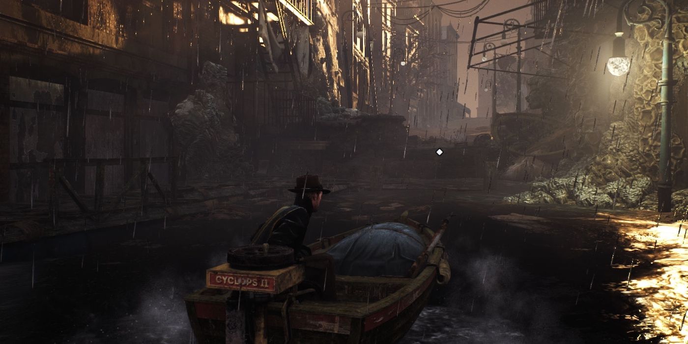 Sinking city game screenshot