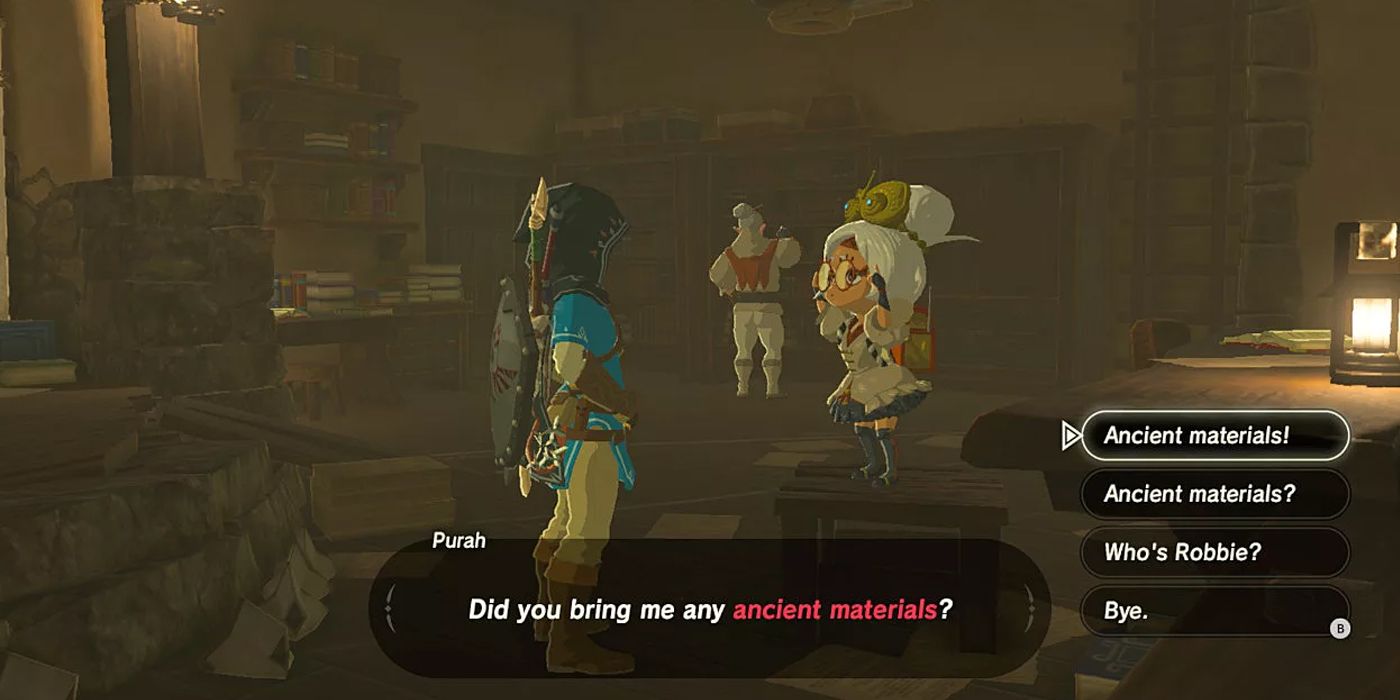 What To Do With Ancient Cores In Breath Of The Wild