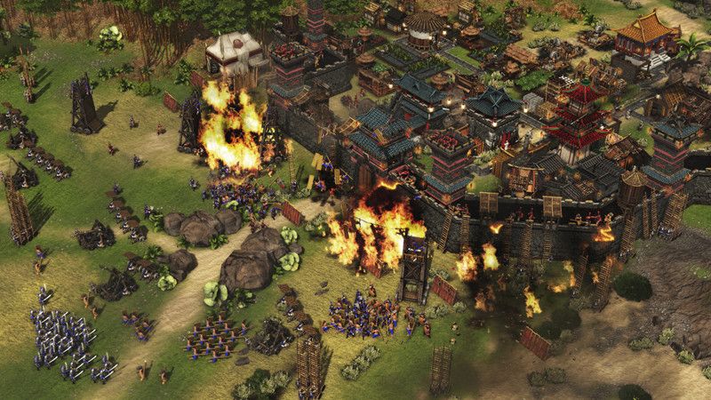 Stronghold Warlords burn baby burn