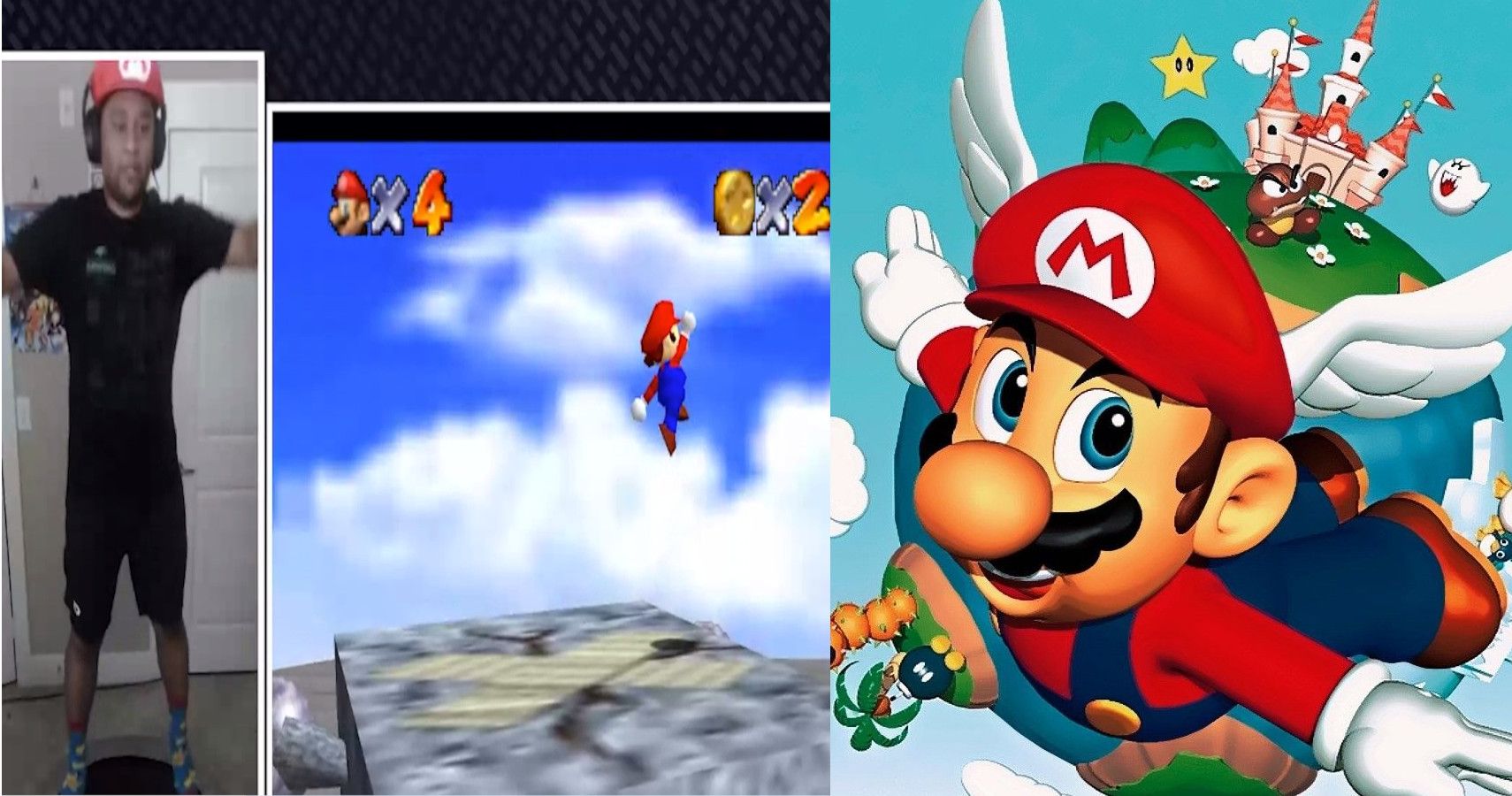 Modder SuperLouis Super Mario 64 Kinect