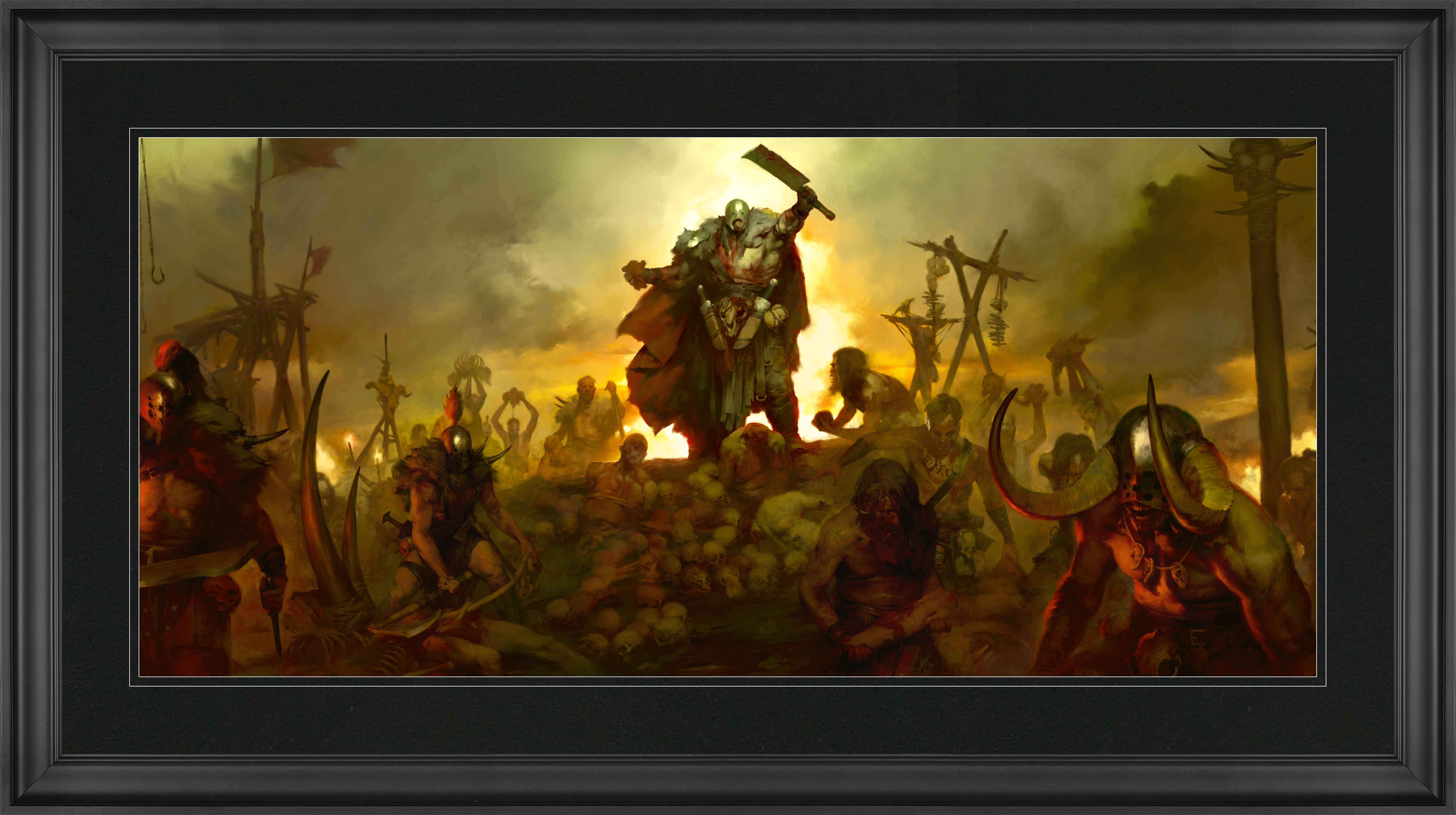 The Cannibals Diablo Framed 6 high quality