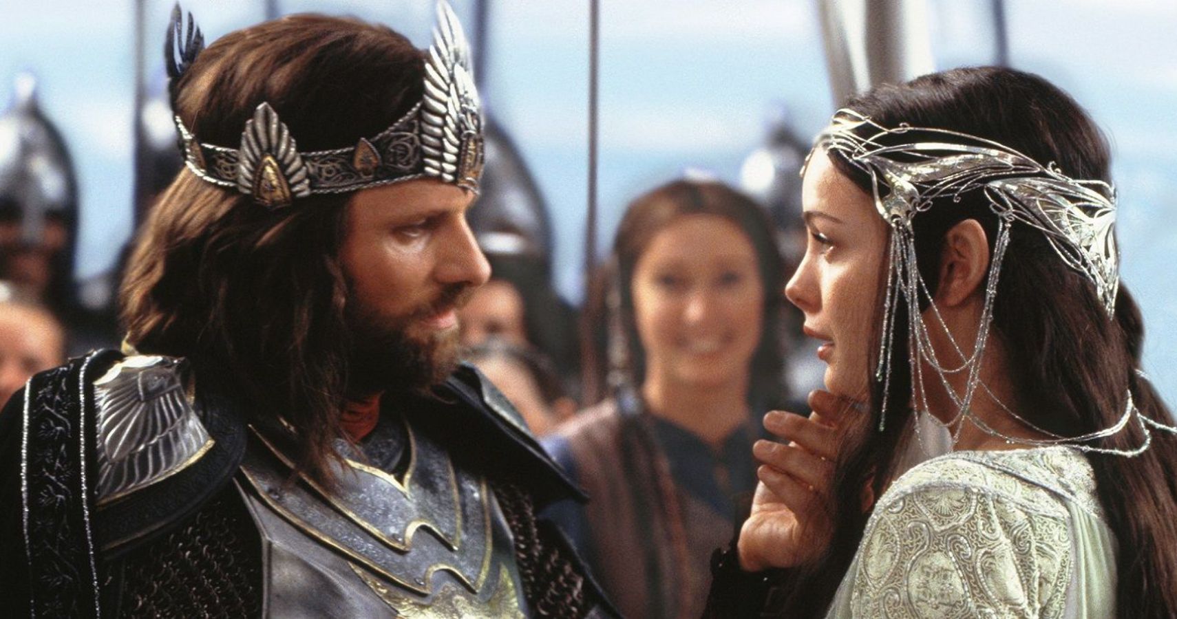 The Lord of the Rings The Return of the King Aragorn and Arwen Wedding
