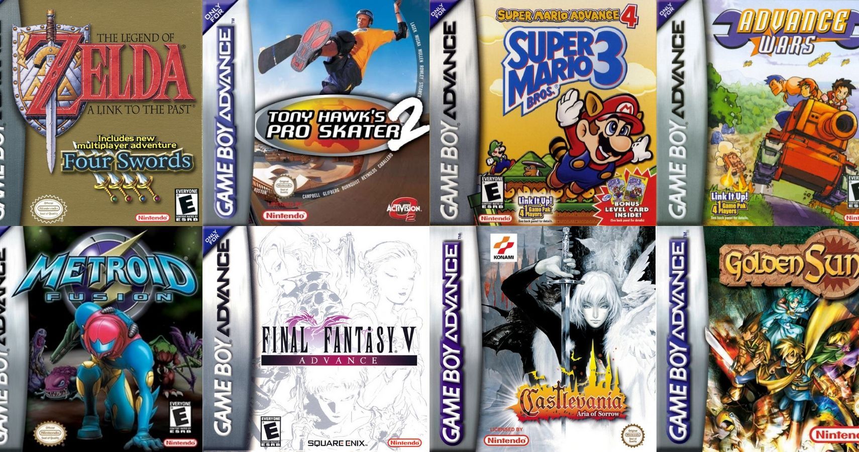 10 of the Best Games for the Game Boy Advance Based on Metacritic Scores