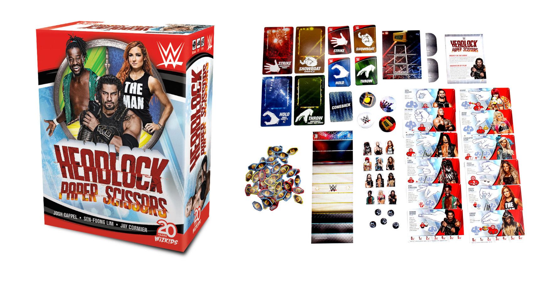 Wizkids launches WWE Headlock Paper Scissors