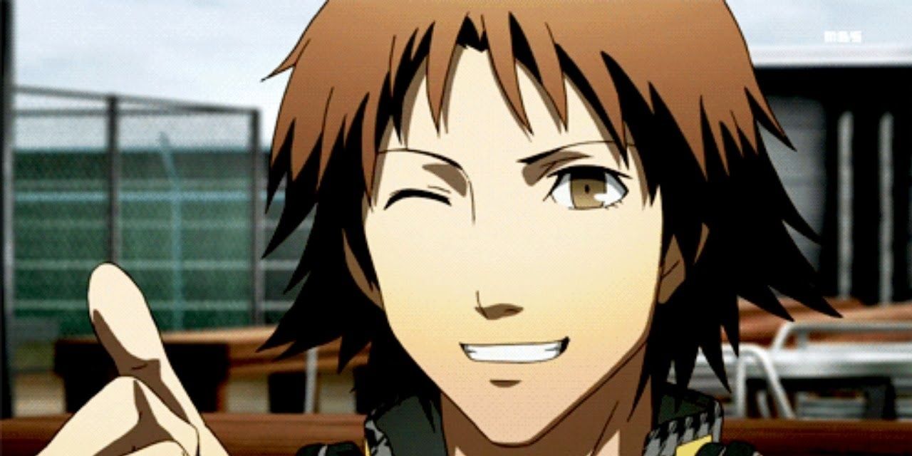 close up of yosuke in Persona 4