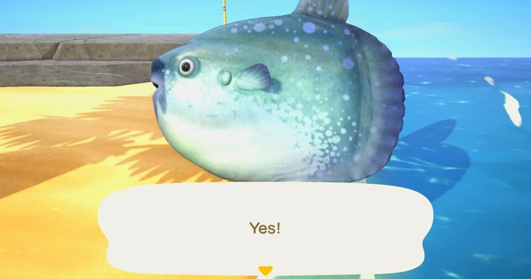 Animal Crossing New Horizons  How To Catch The Ocean Sunfish