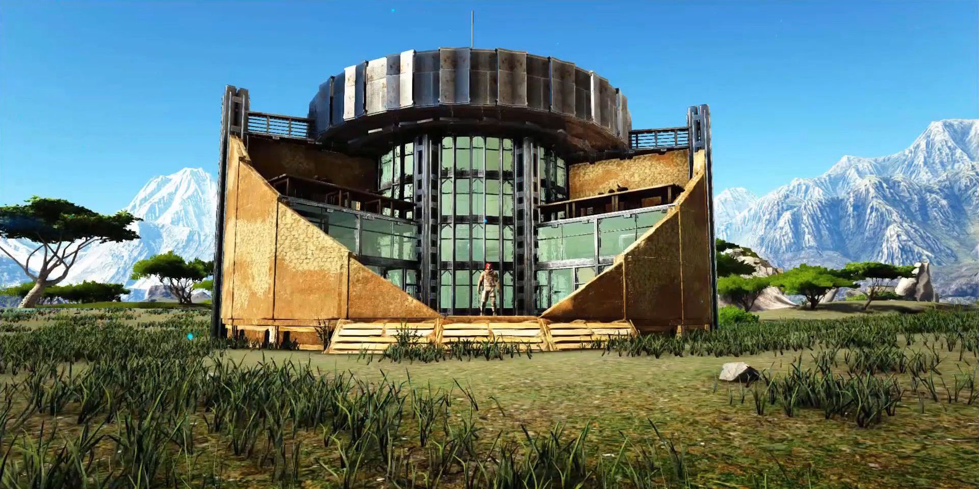 A base in Ark: Survival Evolved