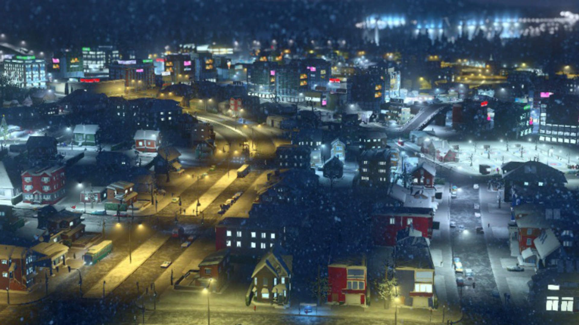 cities skyline snowfall DLC screenshot