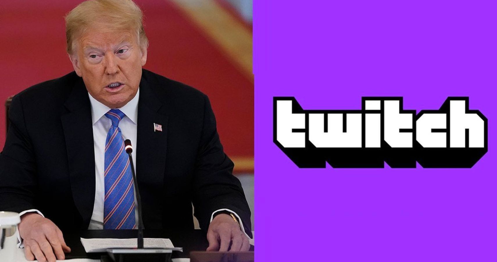 Donald Trump Twitch Logo