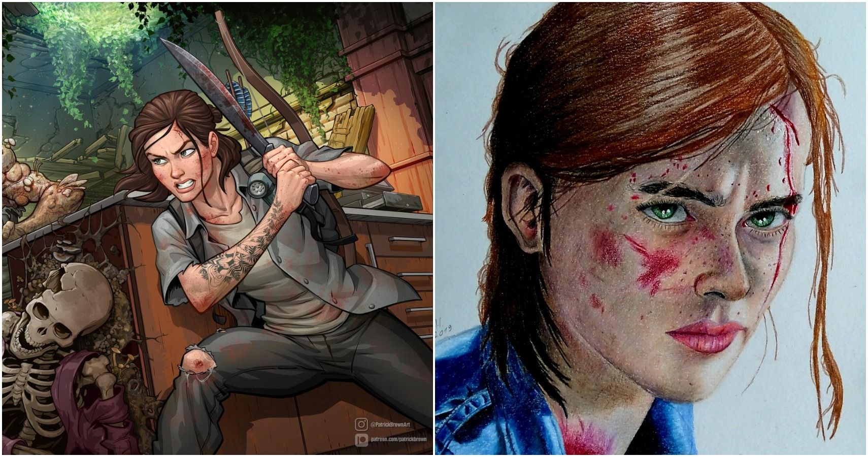 Gorgeous The Last of Us 2 Fan Art Highlights Joel's Impact on Ellie