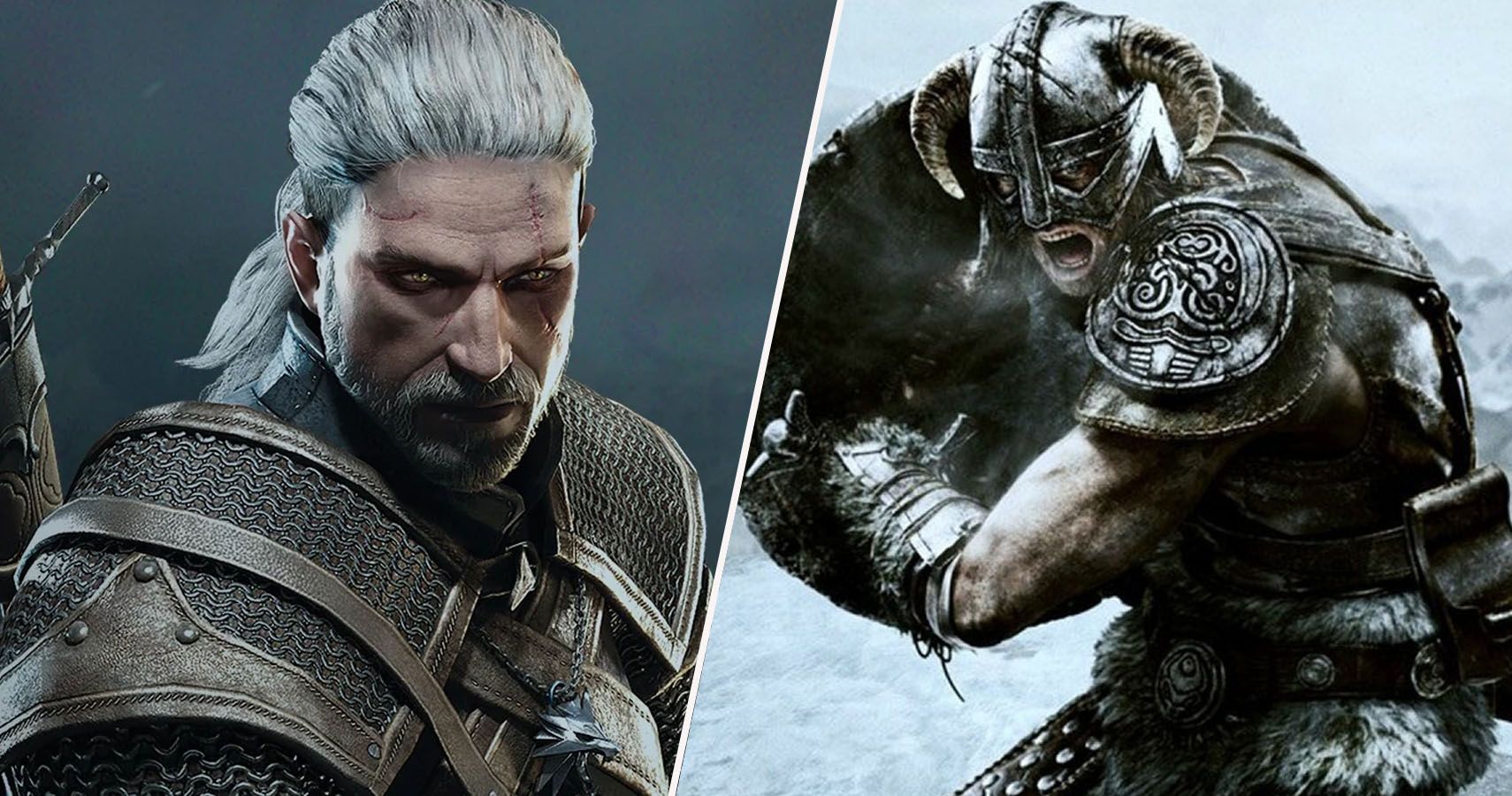 Witcher: Geralt Vs. Dovahkiin Who is The Most Evil Fantasy Character