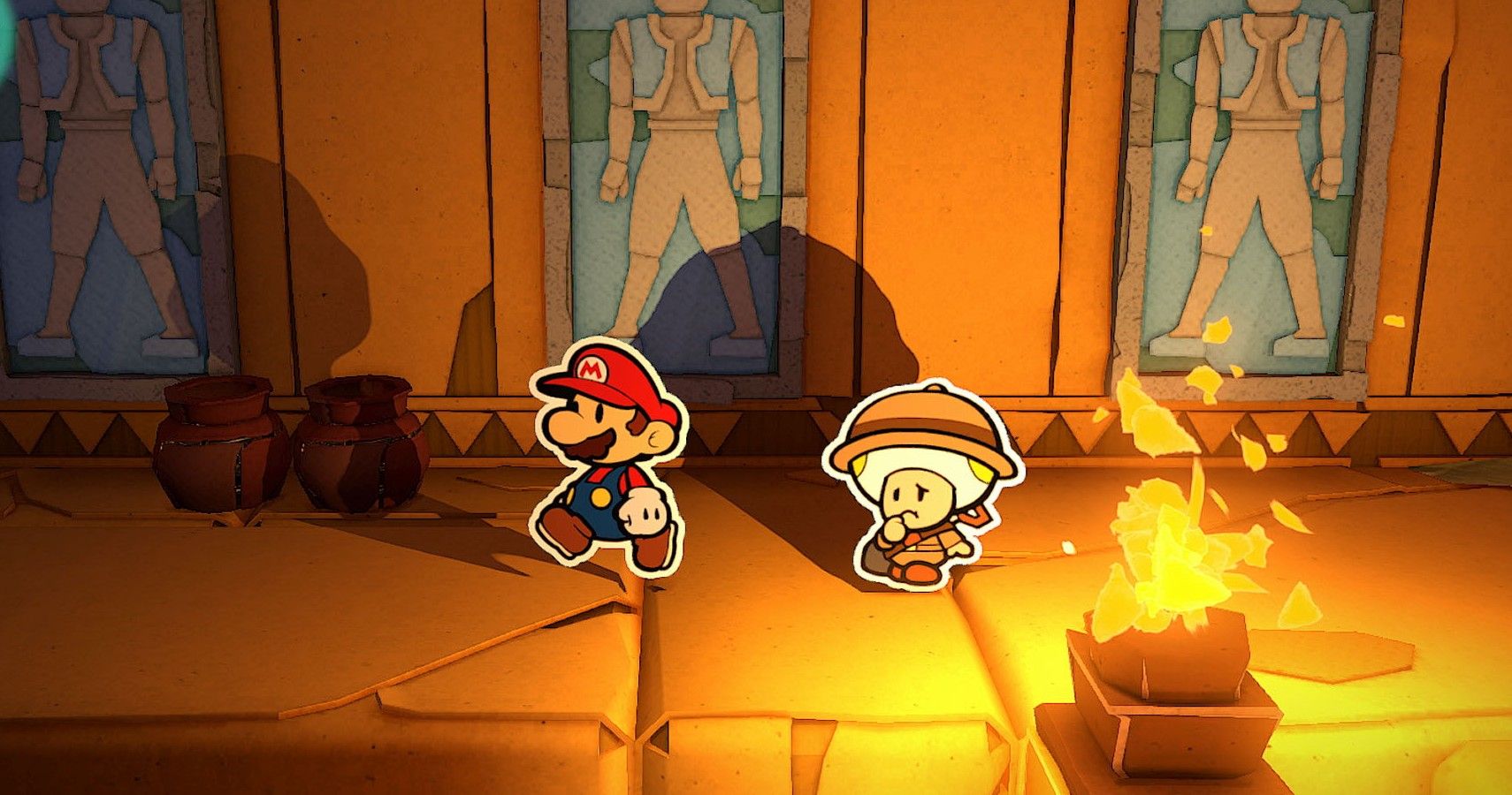 Paper Mario The Origami King All 4 Desert Tower Eyes Locations