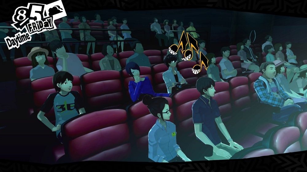 persona 5 movie theater tokyo yusuke joker kindness increase film