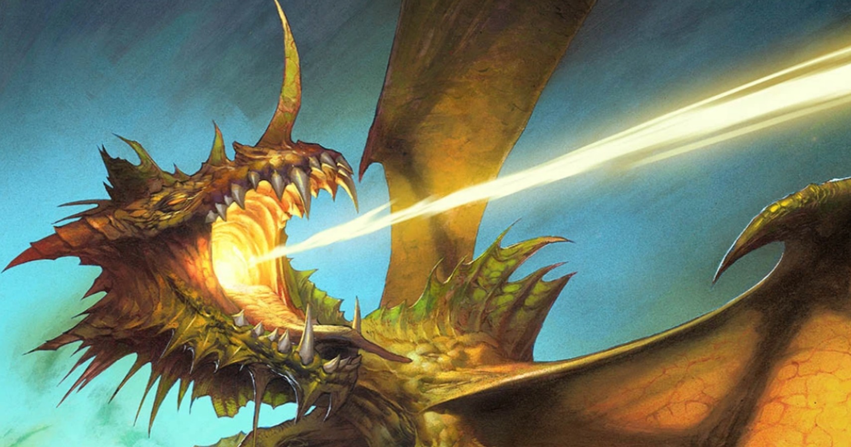 best mtg dragon art