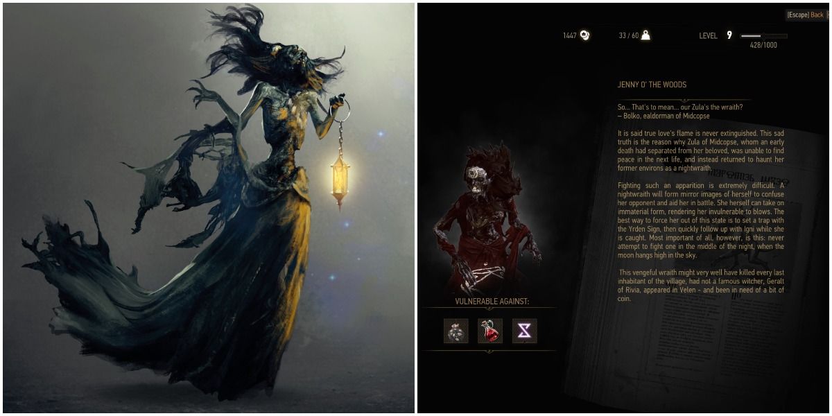 witcher 3 nightwraith 2