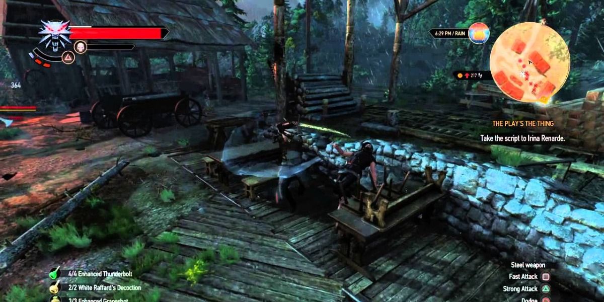 witcher 3 whirl attack