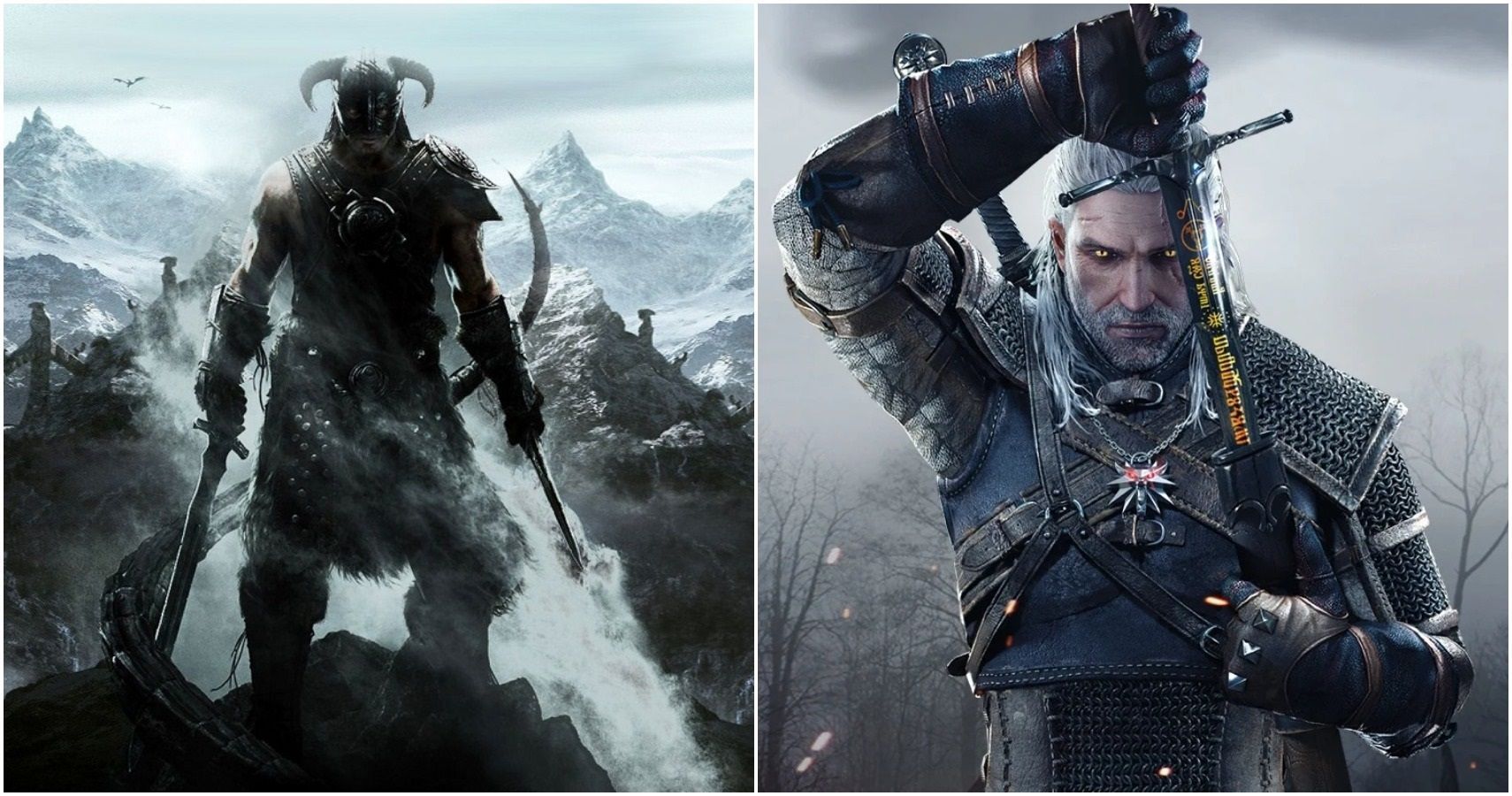 Witcher: Geralt Vs. Dovahkiin Who Is The Better Fantasy Character?