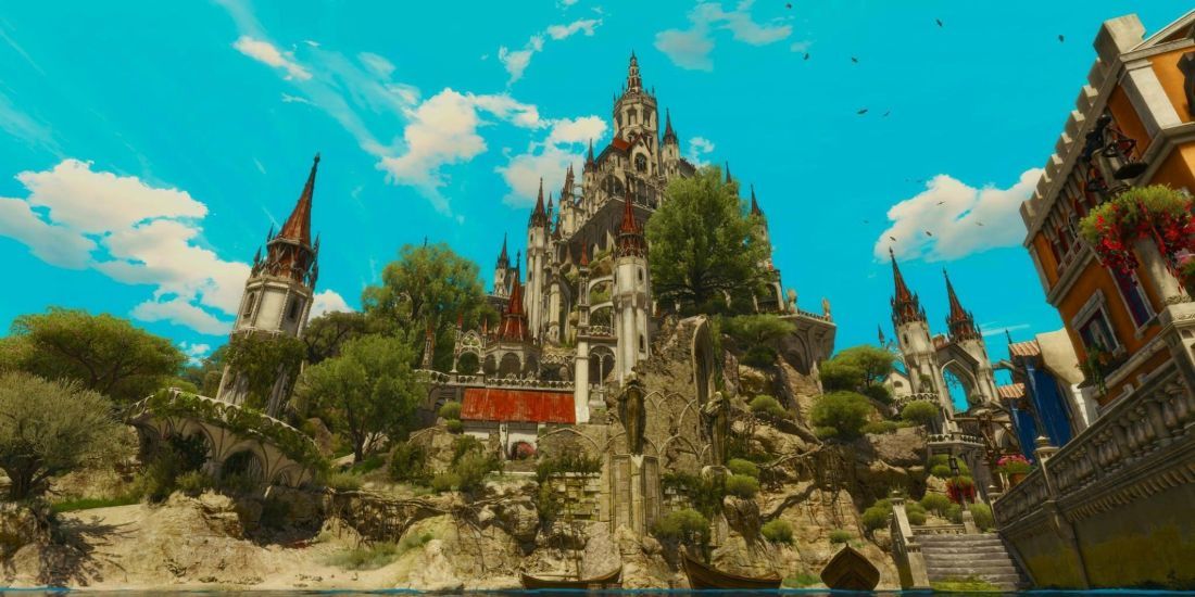 The Witcher 3 Beauclair in Toussaint