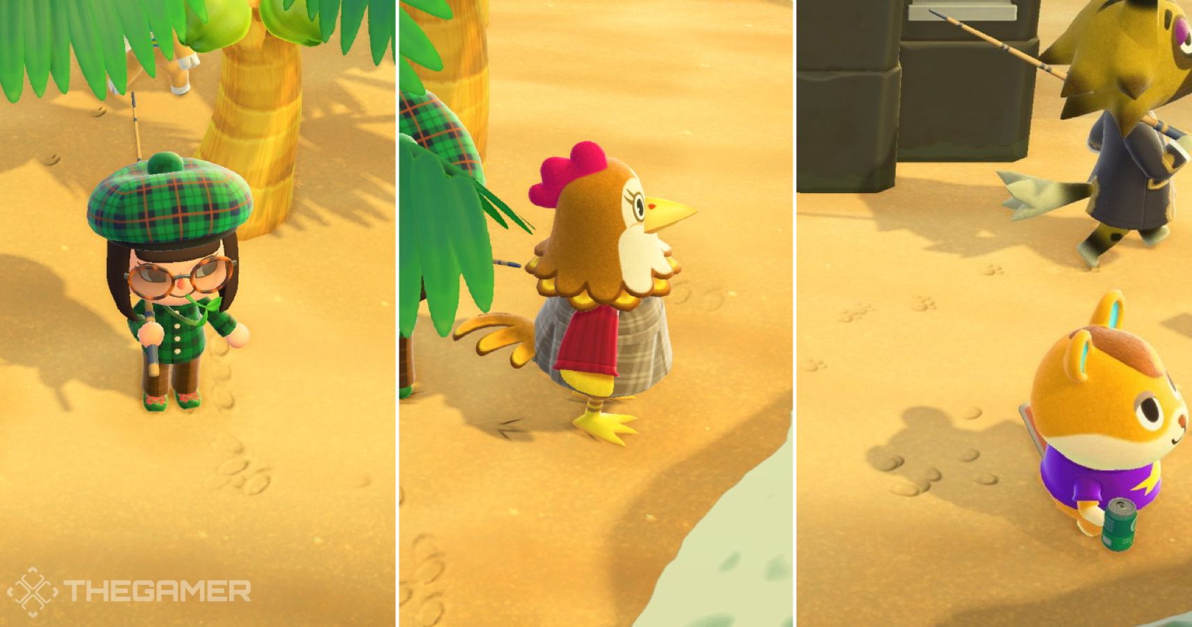 Animal Crossing New Horizons - Footprints Change Depending on Species