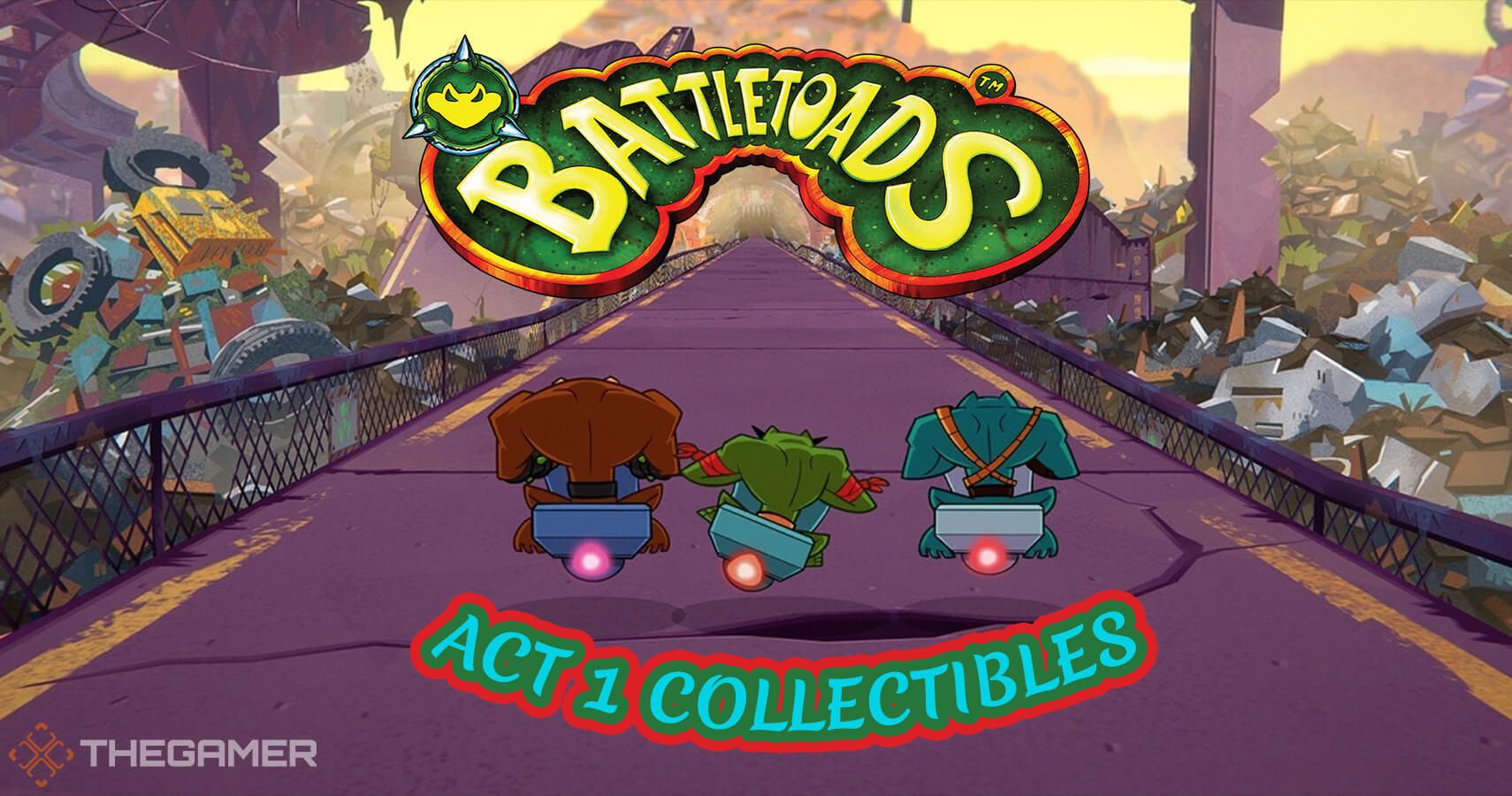 Battletoads All Act 1 Collectible Locations