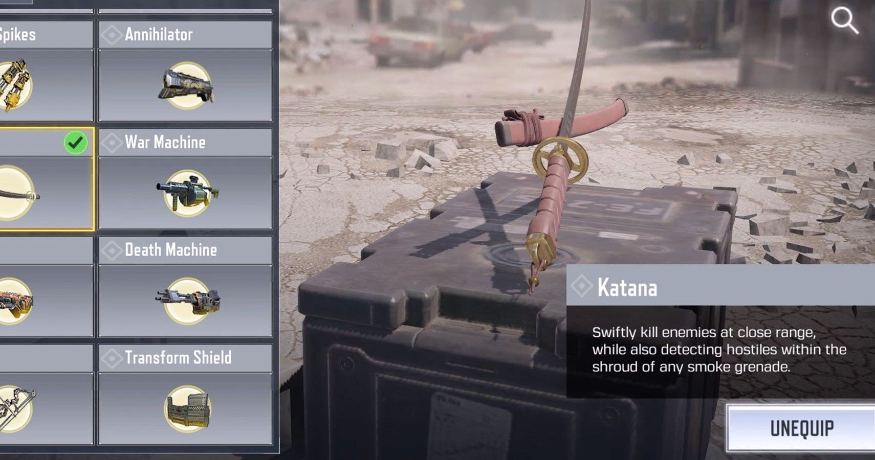 Call Of Duty Mobile How To Unlock The Katana Operator Skill