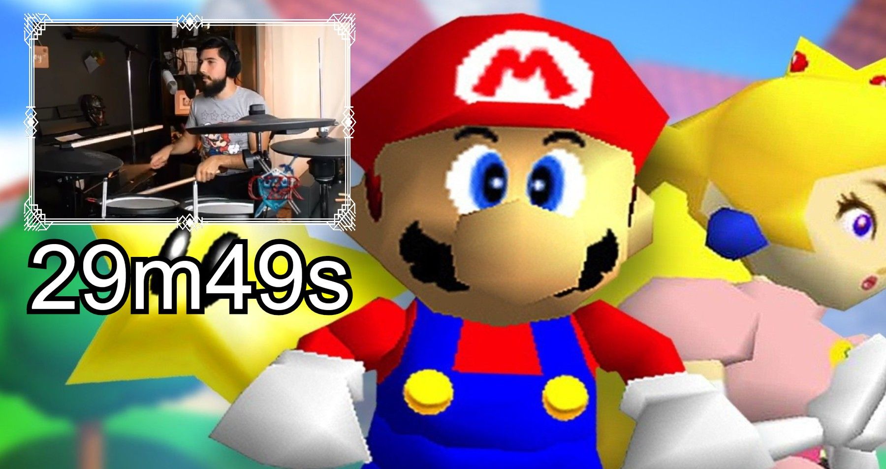 CZR 29m49s Drumkit Super Mario 64 Speedrun