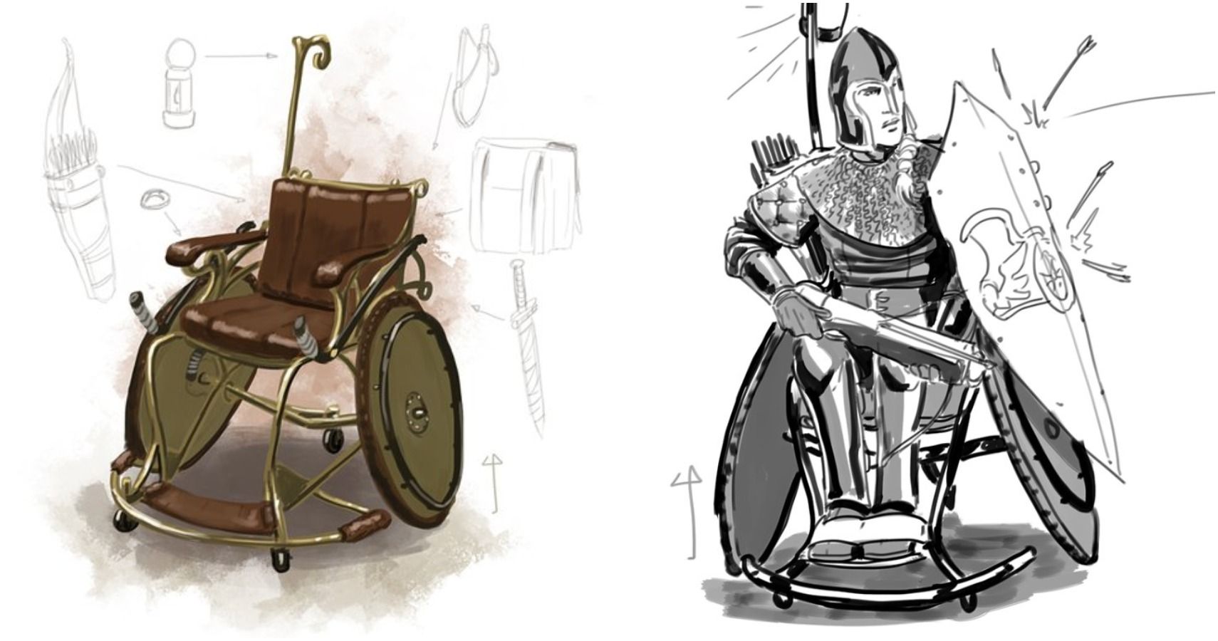 Disability Advocate Creates D&D Combat Wheelchair, People Can’t Be Cool About It