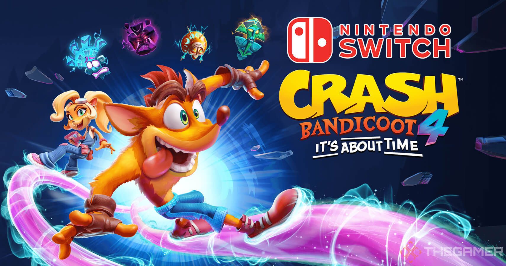 Switch Version Of Crash Bandicoot 4: It's About Time Potentially Leaked By  Official Website