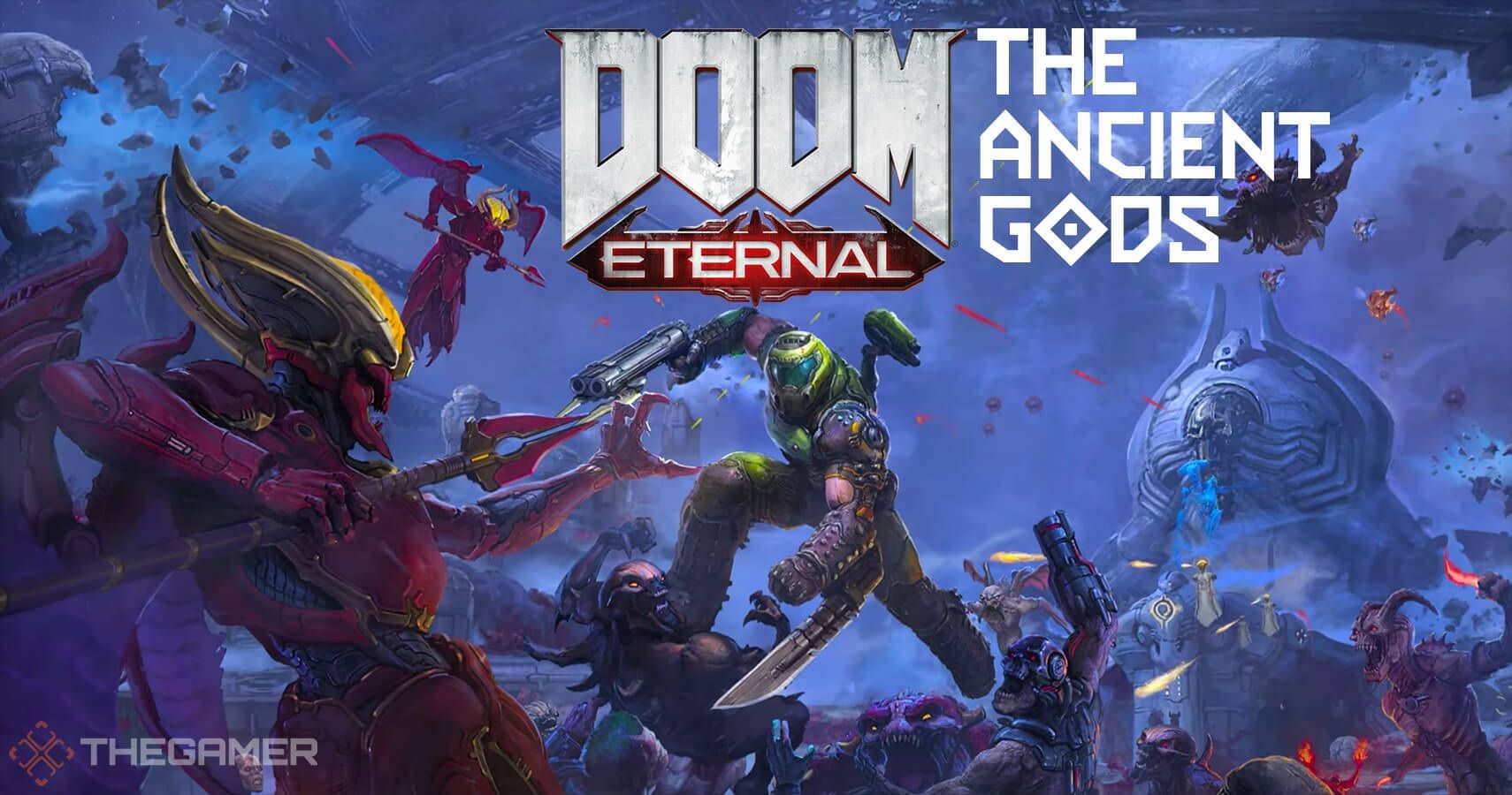 Doom eternal the ancient gods part one время прохождения