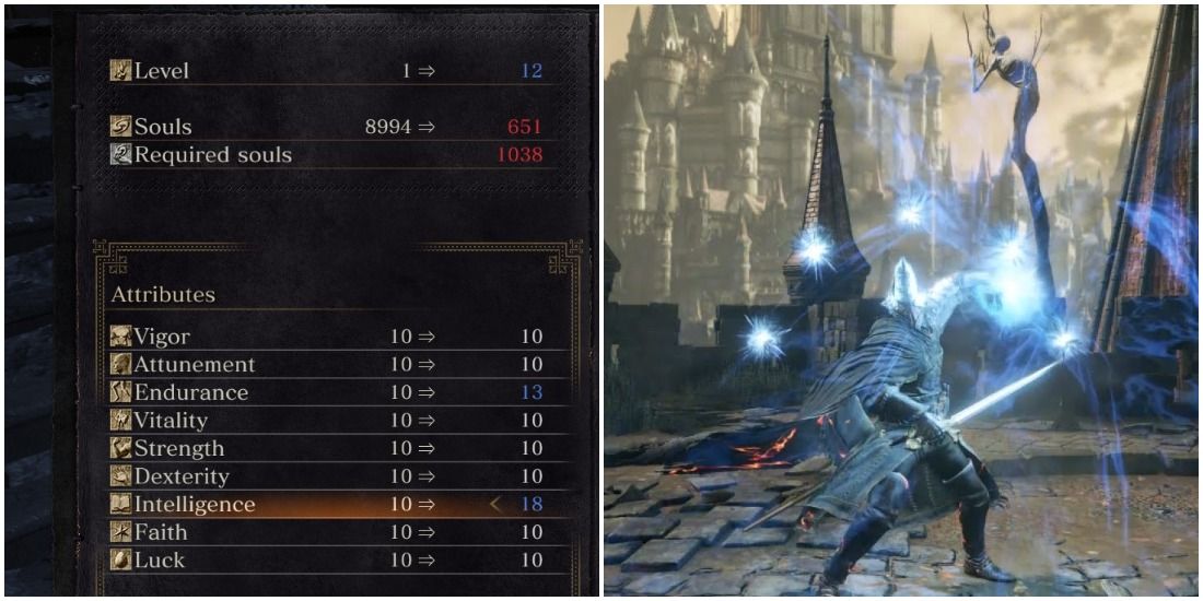 The Arcane Mage Knight build in Dark Souls 3