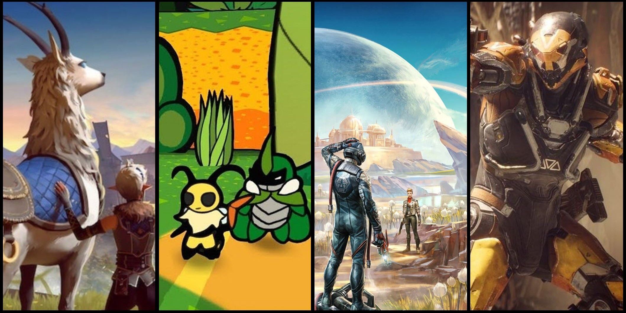 Decay of Logos, Bug Fables, Outer Worlds, Anthem