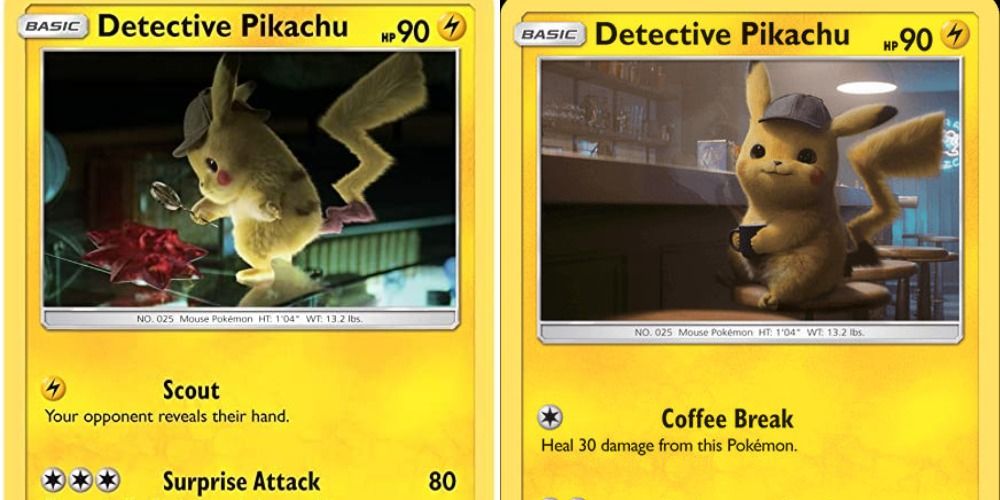 Detective Pikachu Cards