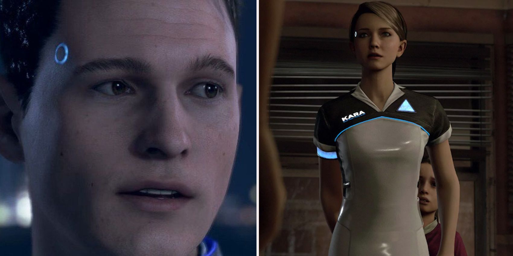 Kara and Alice in 2023  Detroit become human, Detroit become human gameplay,  Human