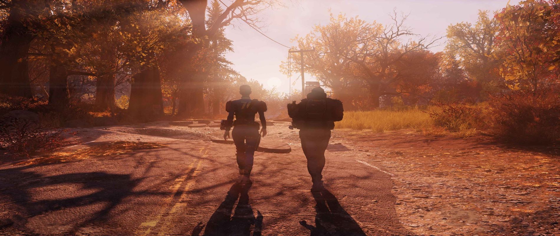 Fallout 76 Sunset Woods Exploration With Ally