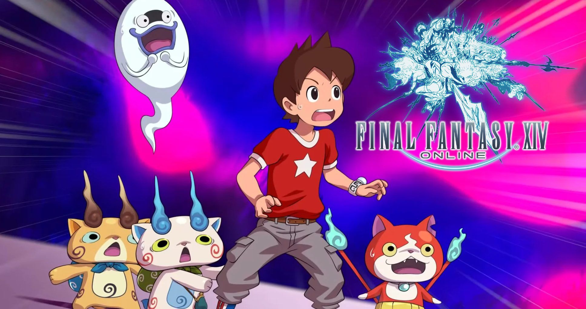 Anunciado crossover entre Final Fantasy 14 e Yo-Kai Watch