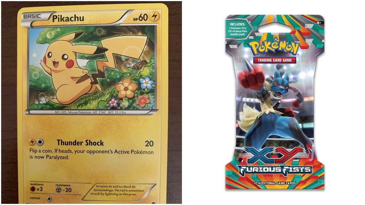 Pikachu from Furious Fists card set