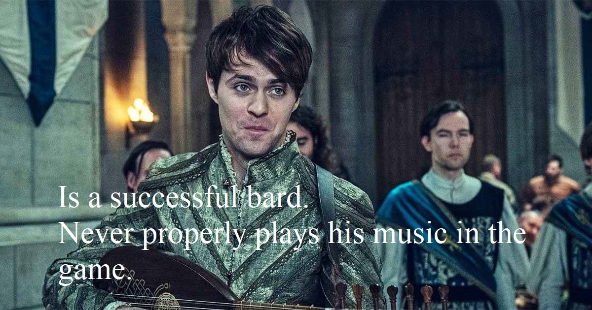 Jaskier lute