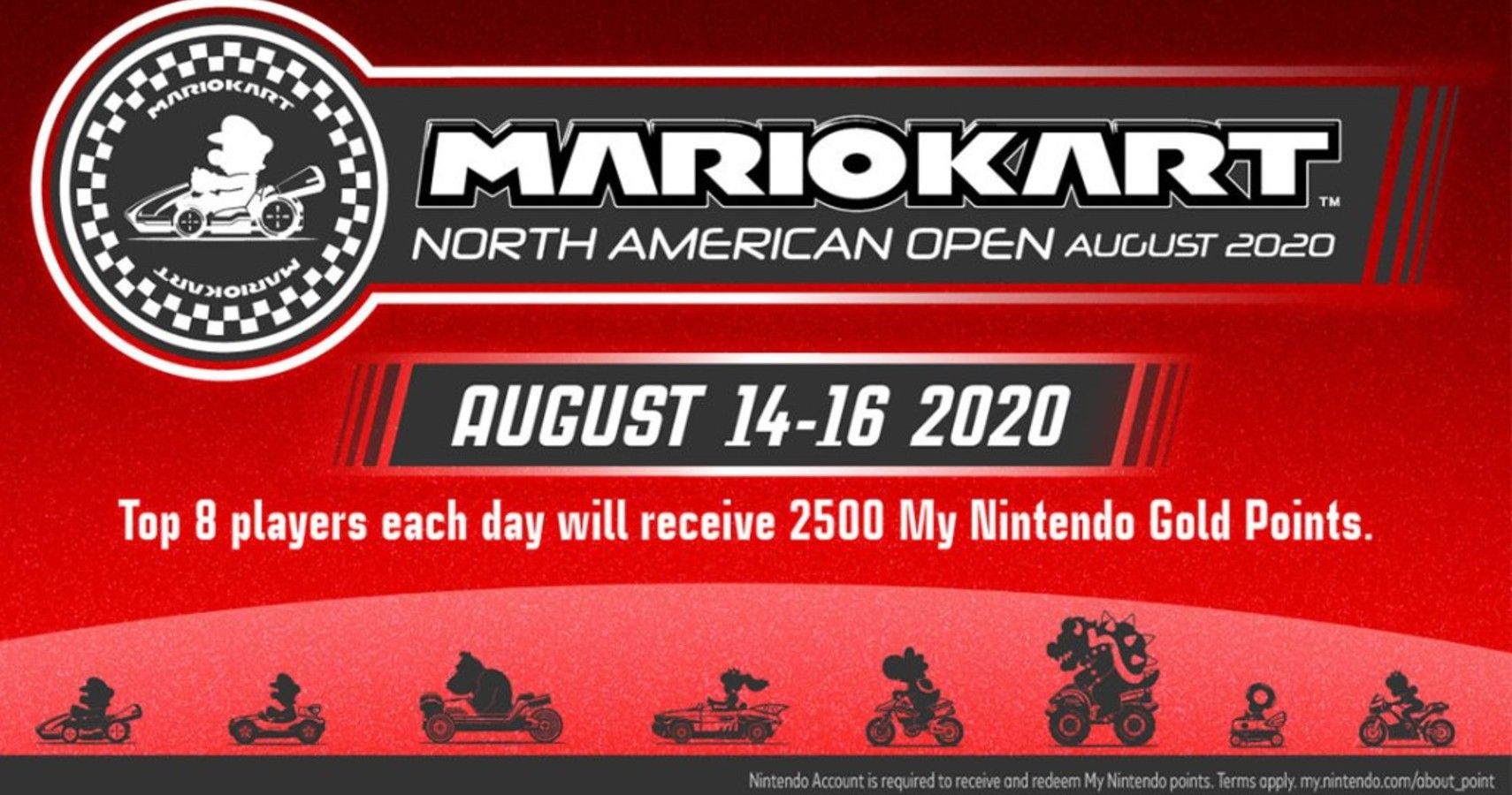Start Your Engines!  Mario Kart North American Racing Tournaments Begin This Week