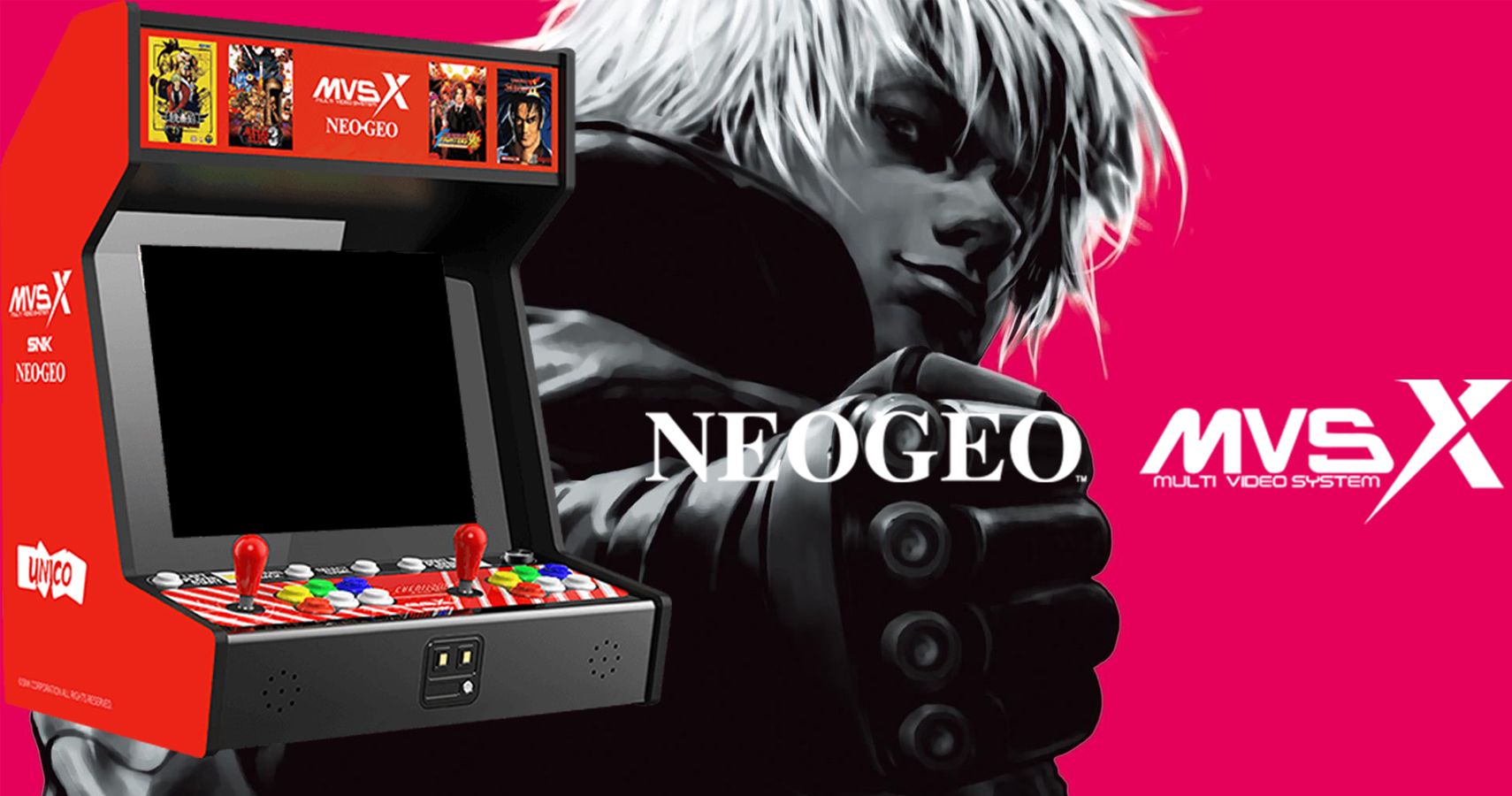 Relive The Arcade Days With SNK's MVSX Mini Home Arcade