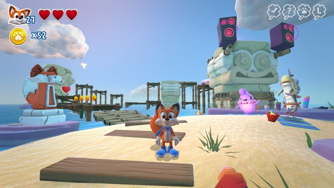 New Super Lucky’s Tale 100% Guide For Gilly Island – Hidden Pages and LUCKY