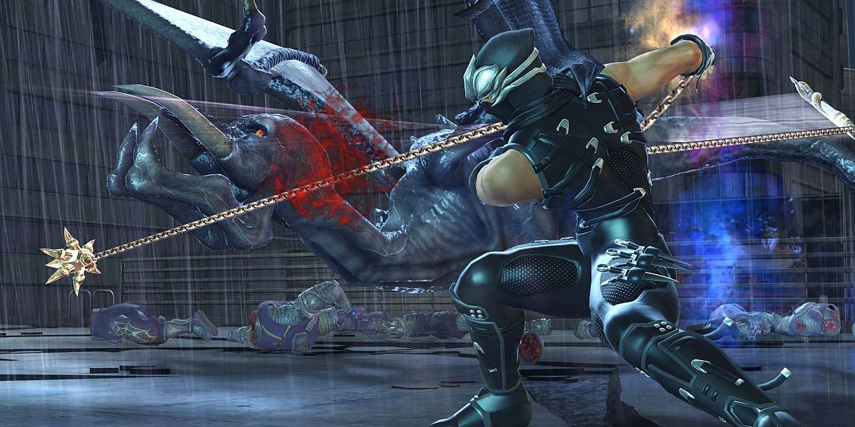 Ninja Gaiden 2 Mace Weapon Boss Attack