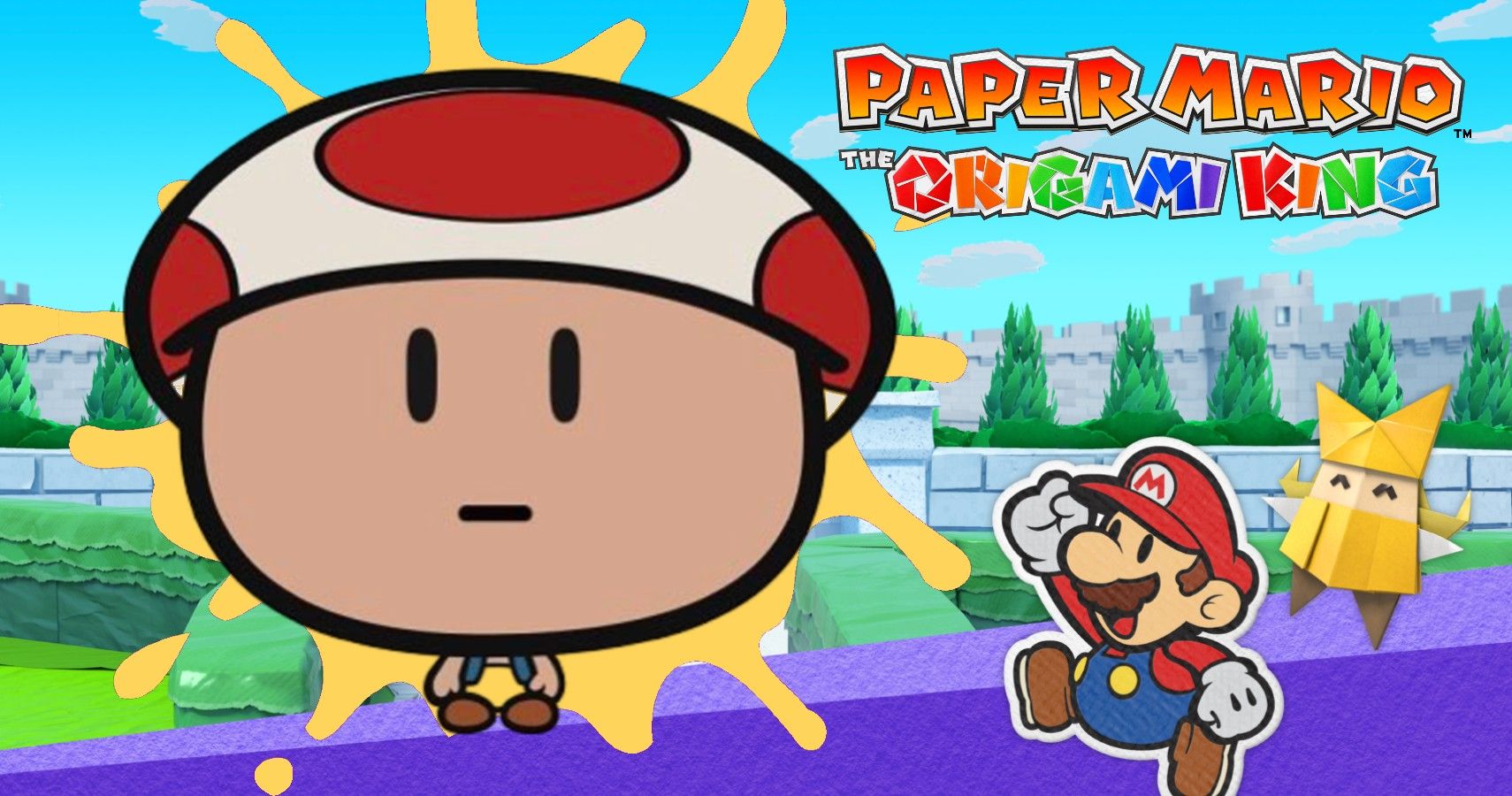 Paper Mario Toad Sprites