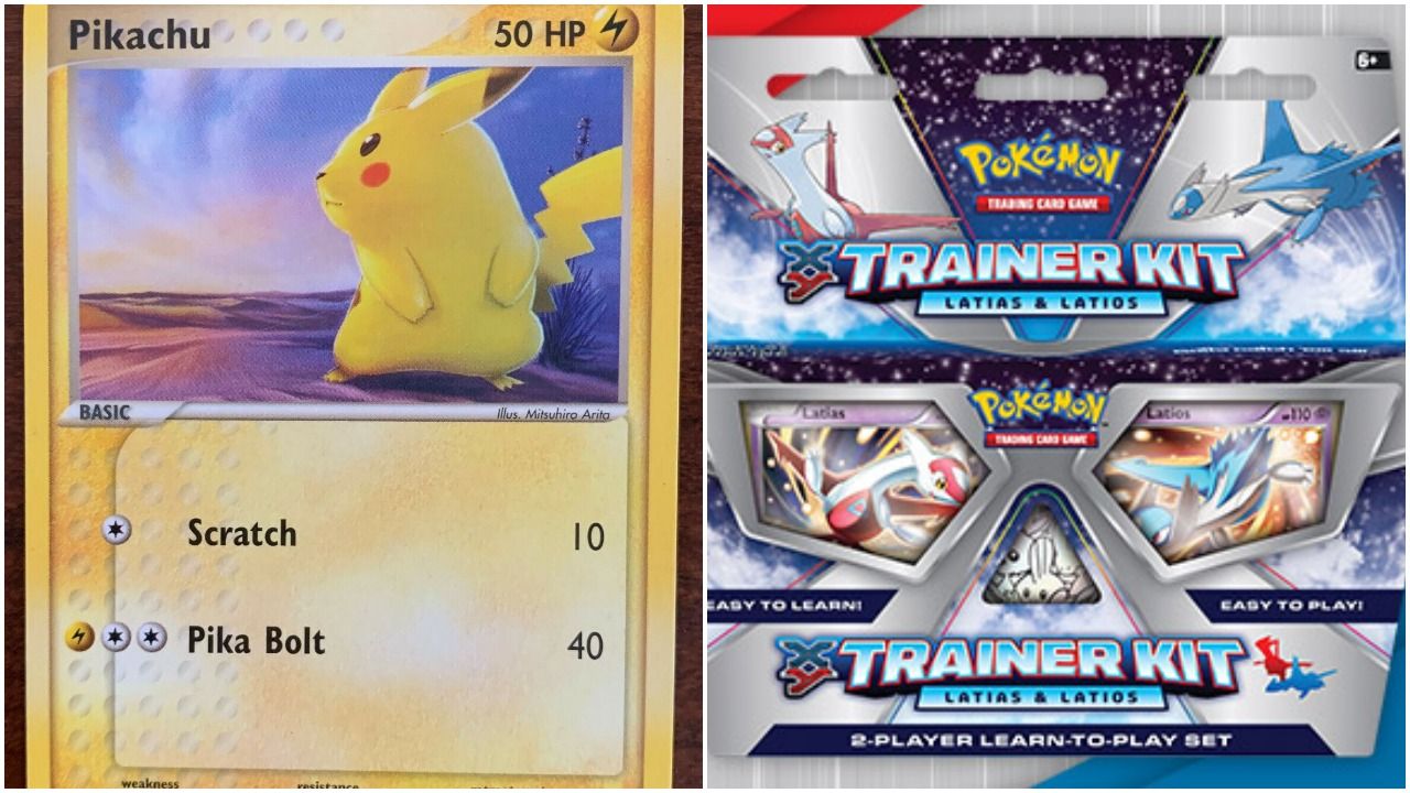 Pikachu in the Latios Trainer Kit