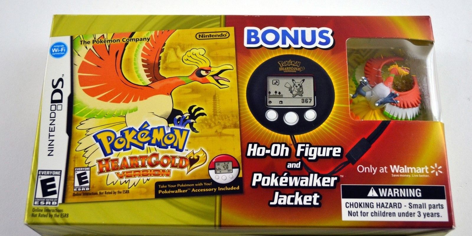 A Pokemon Heartgold Special Edition Bundle With Ho-Oh Figure
