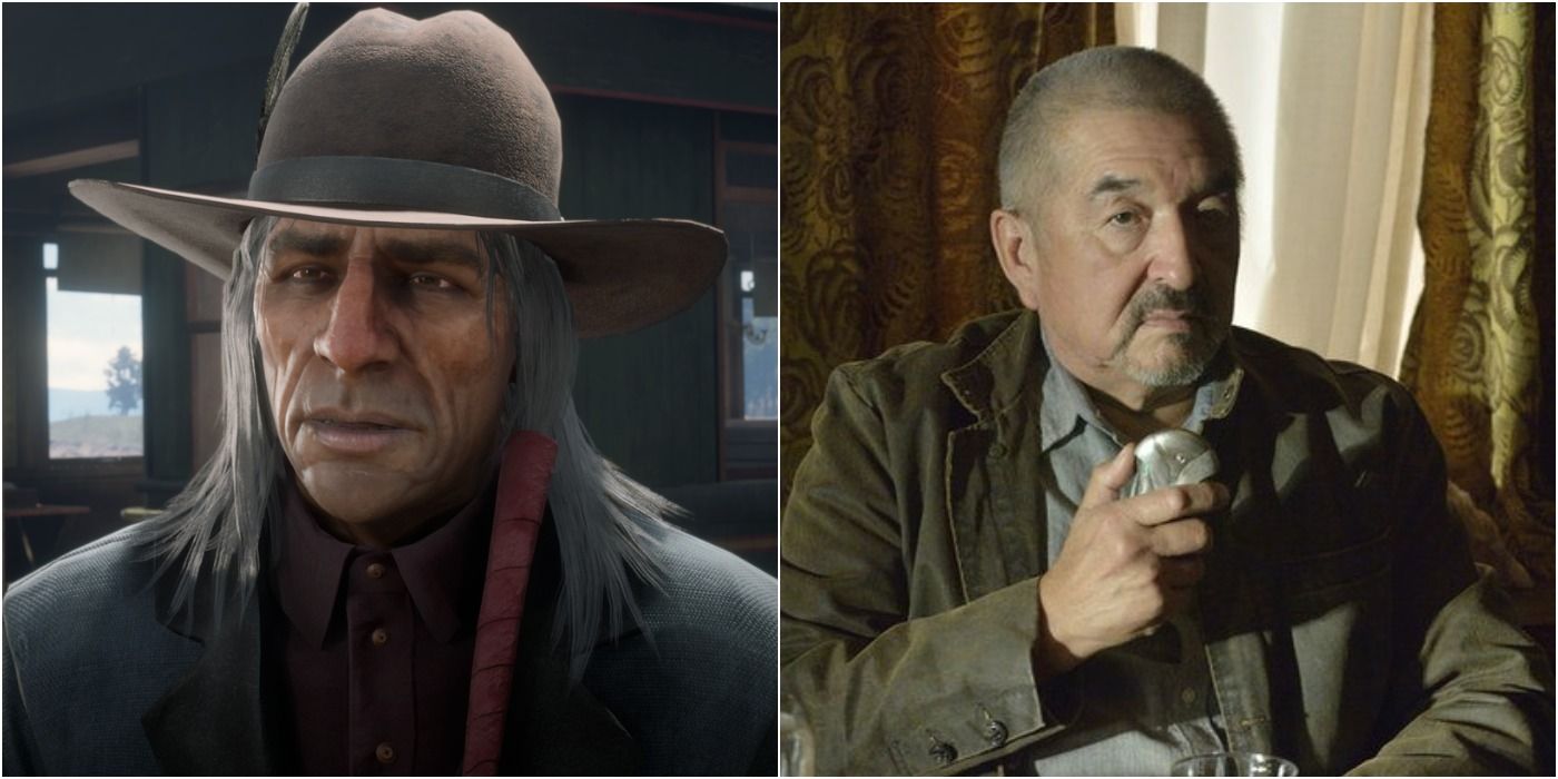 Red Dead Redemption 2 Rains Fall and Graham Greene