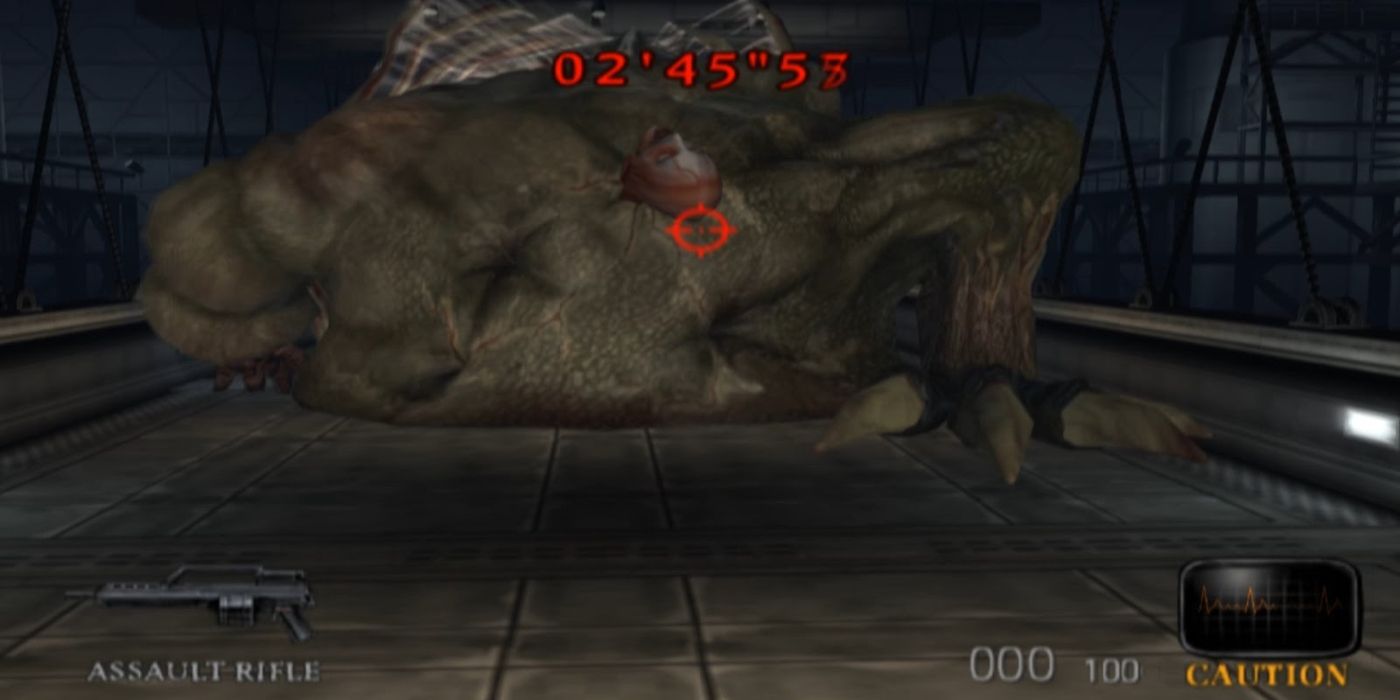 Resident Evil Dead Aim Screenshot Of Final Boss