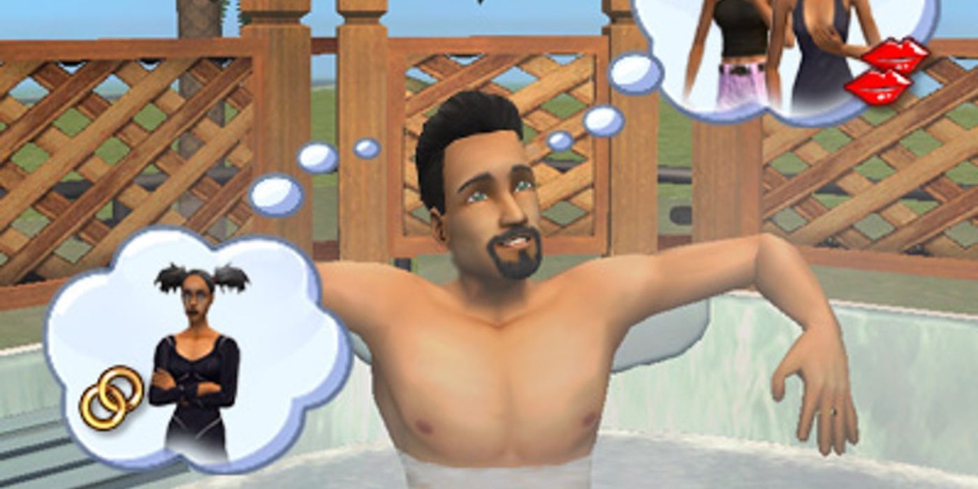 don lothario in a hot tub dreaming about women