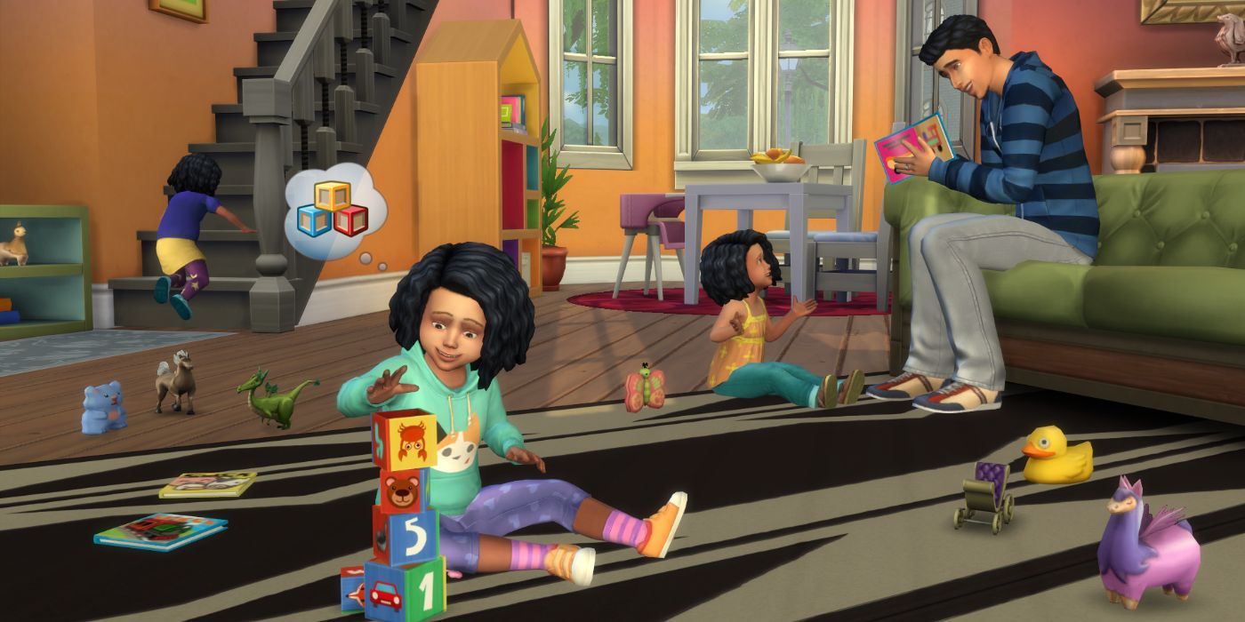 The Sims 4 Children Playing