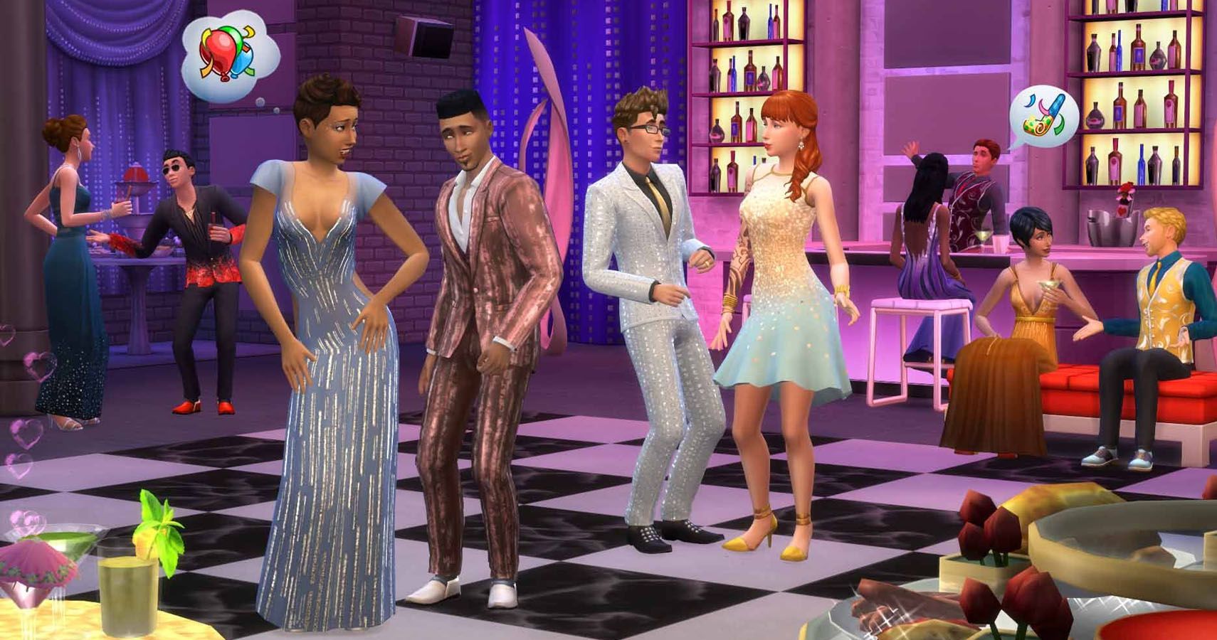 what items does the sims 4 luxury stuff pack have
