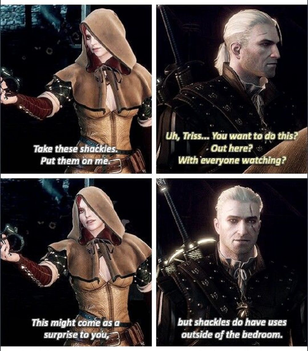 Triss Shackles meme